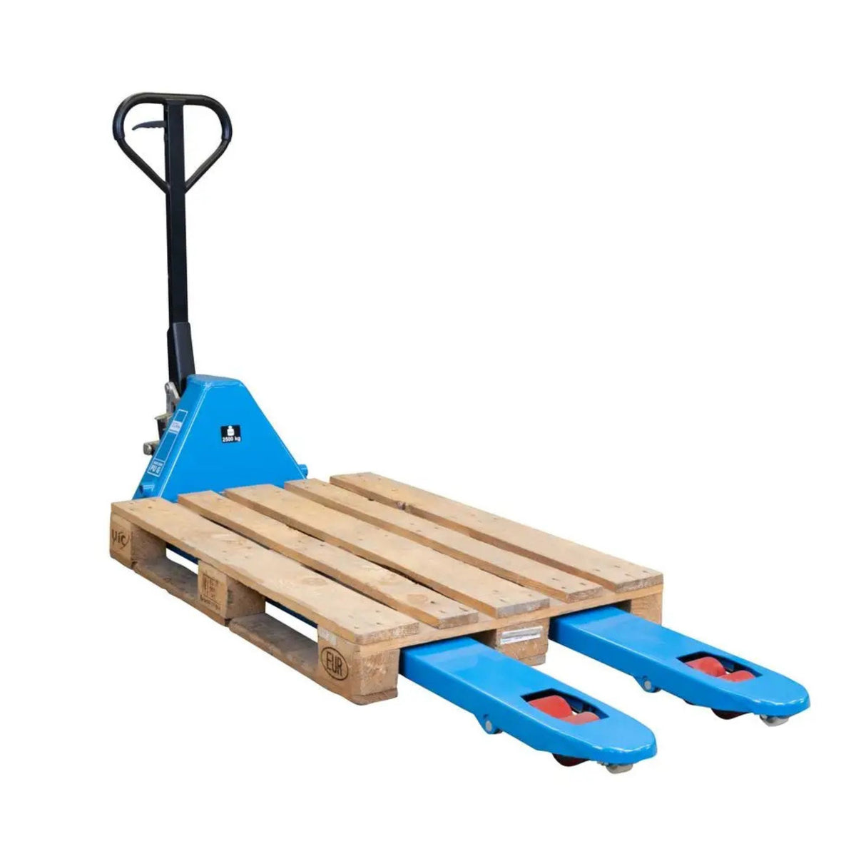 Carrello elevatore manuale Güde 2500 kg – PU (forche 1800 mm)