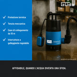 Güde Pompa sommersa per acque sporche GS 4002 P