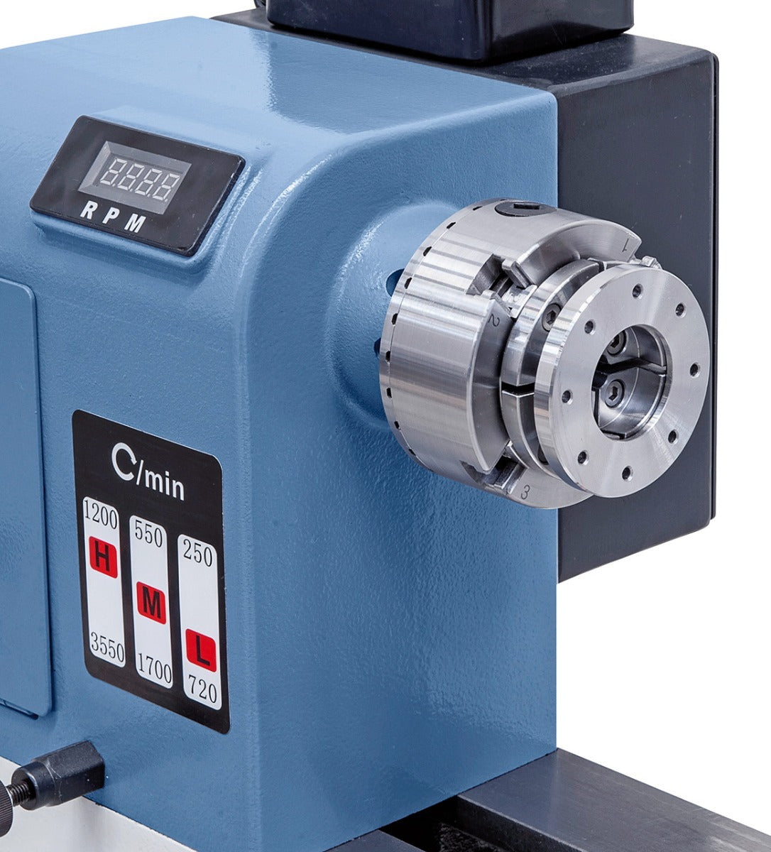 Anello per piastra frontale da 75 mm compatibile con mandrino M95, ideale per il fissaggio sicuro di grezzi da ciotola su tornio.