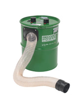 Aspiratore CamVac Record Power CGV386-5 con capacità da 90 litri e doppio motore da 1 kW, progettato per applicazioni professionali in officine e falegnamerie.