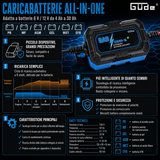 Acculader automatisch Güde GAB 12V/6V-1A