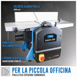 Pialla a filo e spessore Guede a spessore GDH 330