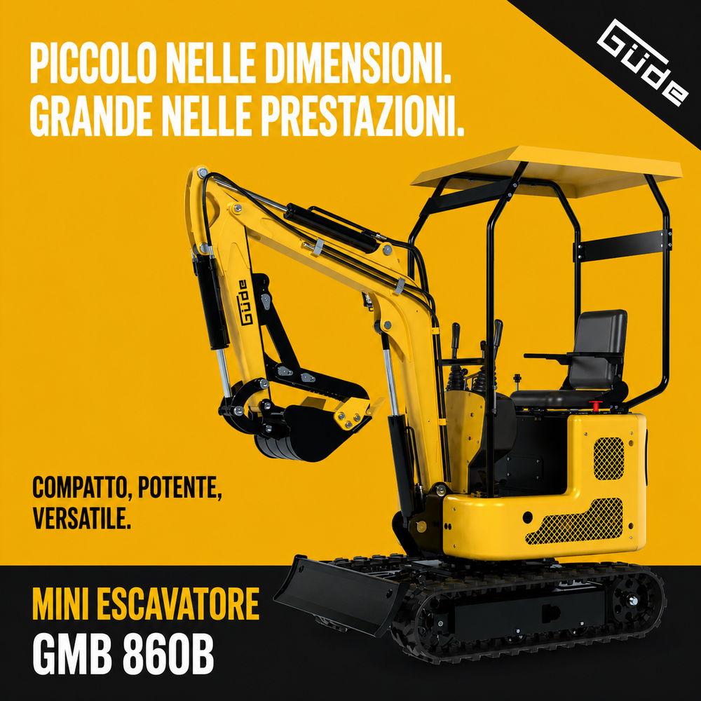Güde Mini Graafmachine GMB 860B