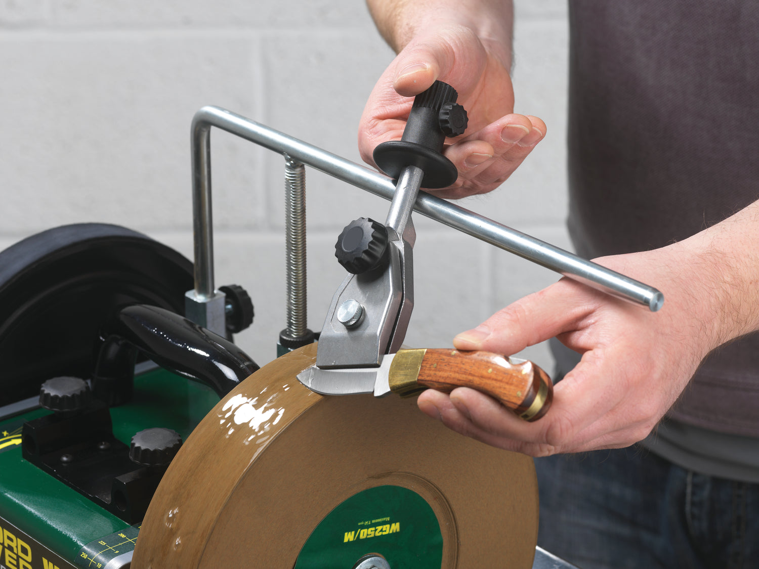 Machineaccessoire Record Power Mal voor slijpen messen corti WG250/G