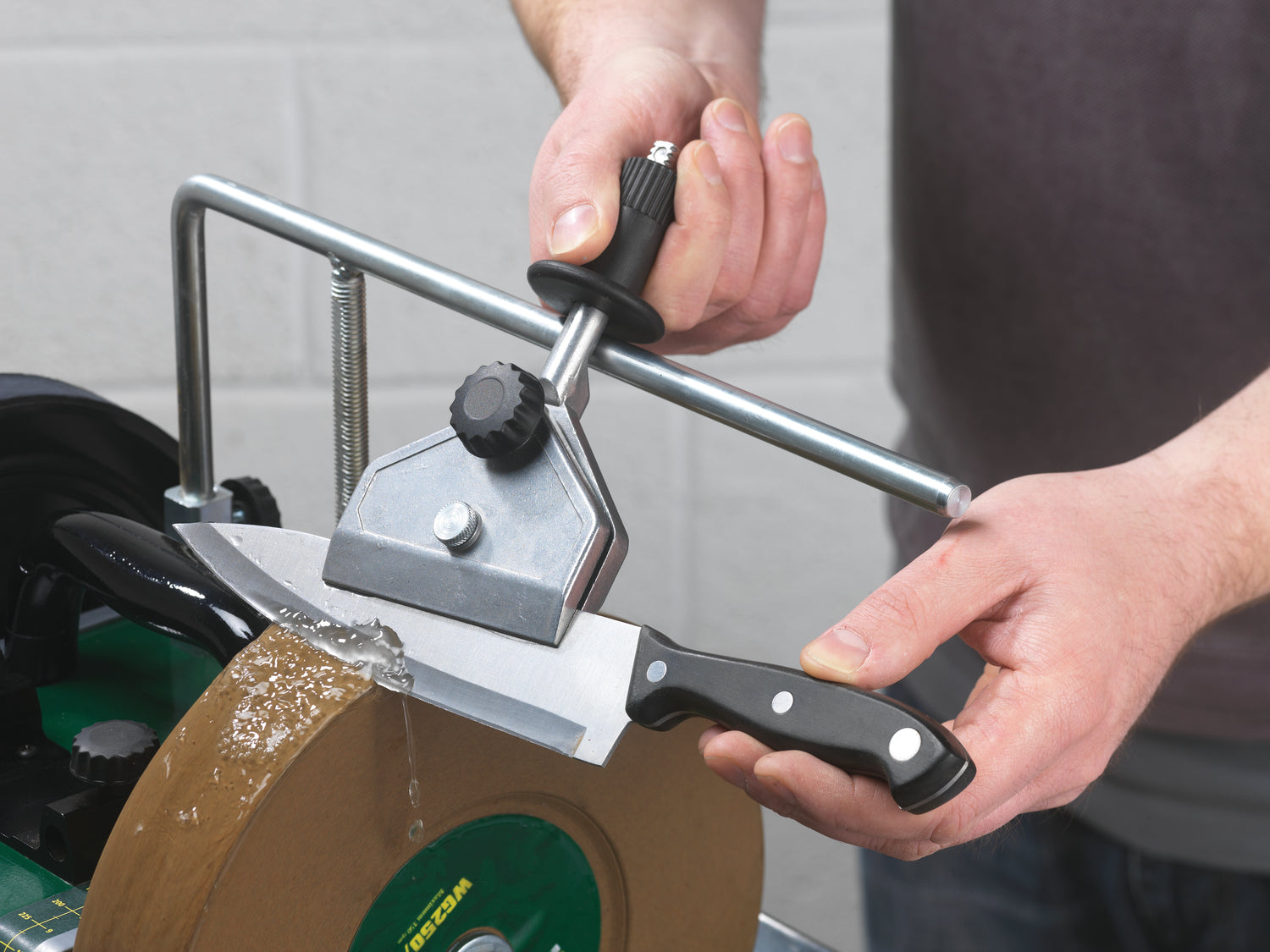 Machineaccessoire Record Power Mal voor slijpen messen lang WG250/H