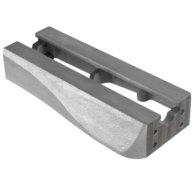 Estensione banco in ghisa 16011 per tornio Coronet Herald, ideale per aumentare la distanza tra le punte di 407 mm.
