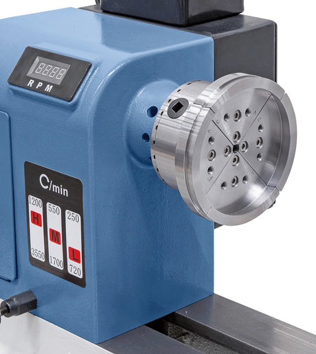 Griffe di grande diametro compatibili con mandrino M95, ideali per il serraggio stabile e sicuro di pezzi di grande diametro su tornio.