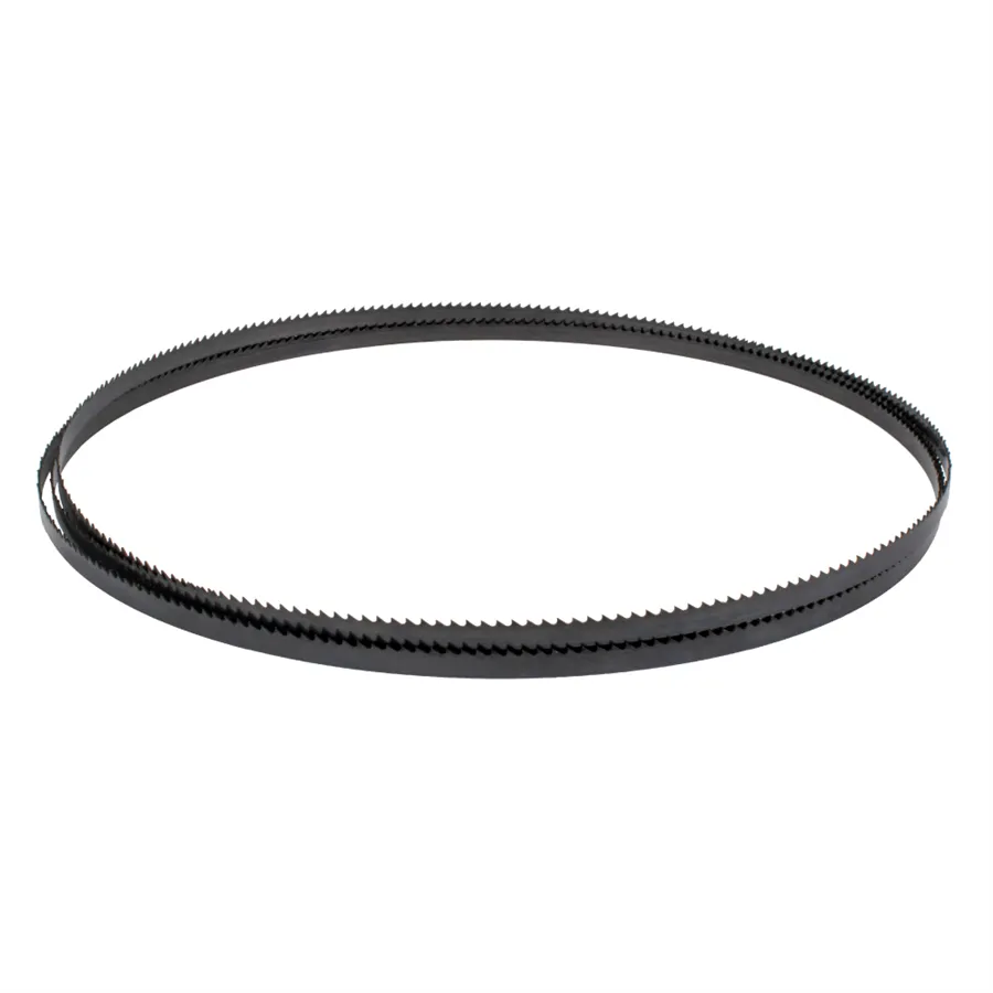 Lama per sega a nastro Laguna Carbon FORCE REGULAR da 1784 mm, larghezza 13 mm, spessore 0,65 mm e dentatura 6 TPI per taglio legno.