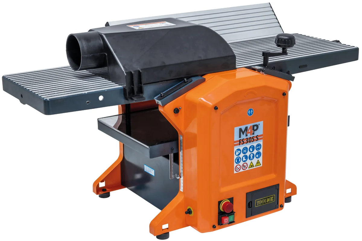 Vlak- en vandiktebank FS 305 S met spiraalschaafas / 230 V