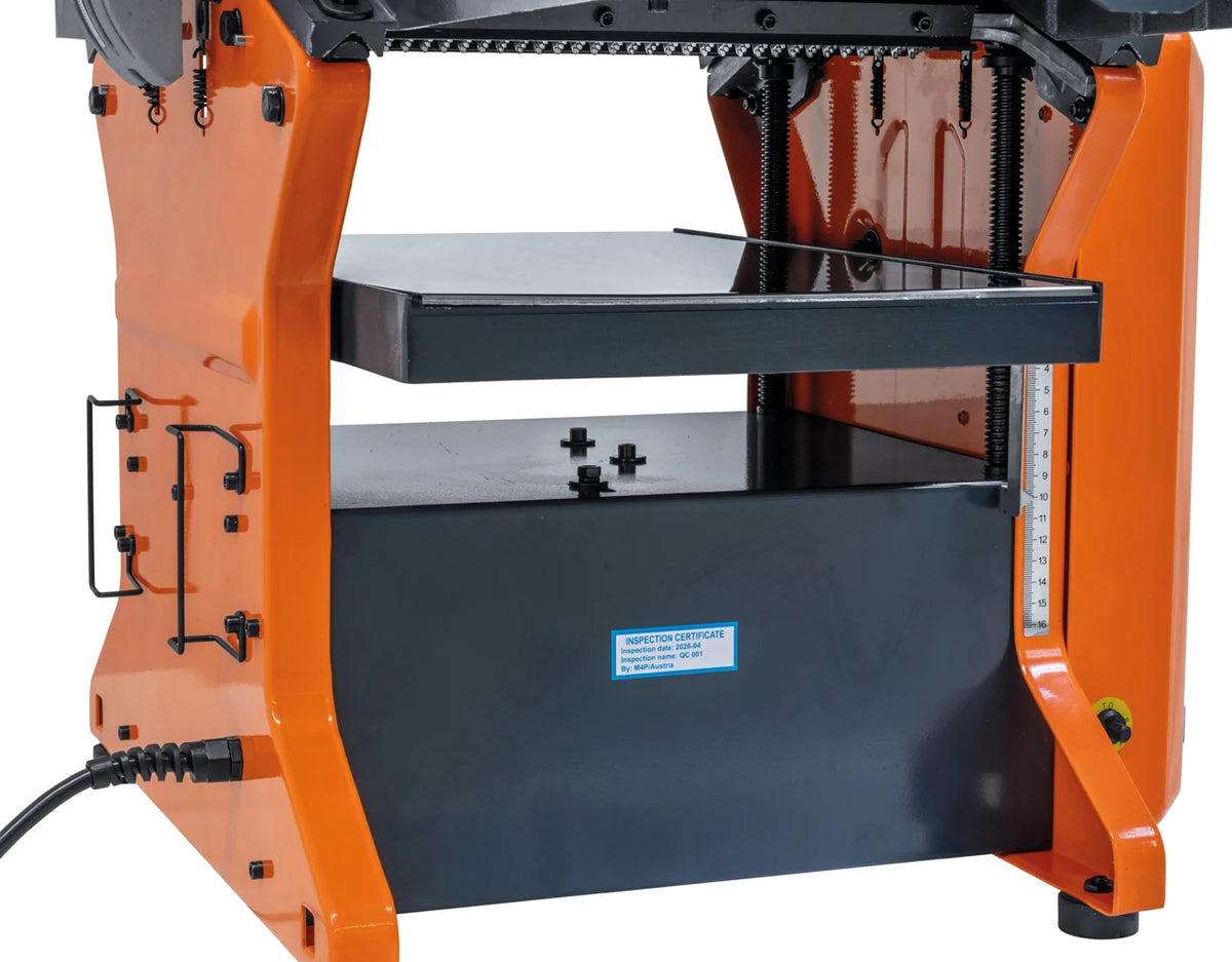 Vlak- en vandiktebank FS 305 S met spiraalschaafas / 230 V