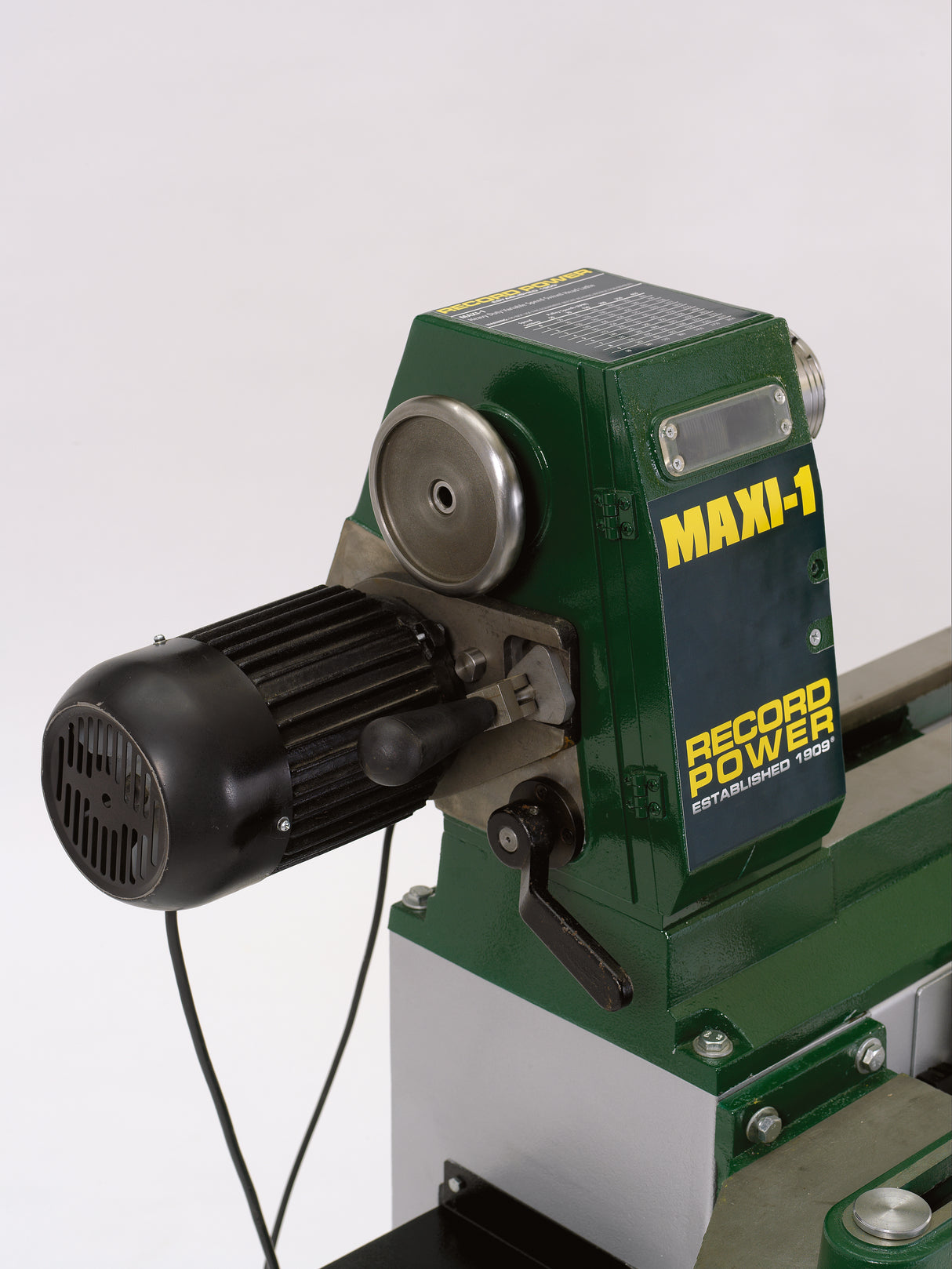 Houtdraaibank Record Power MAXI-1-M33 met kop draaibaar