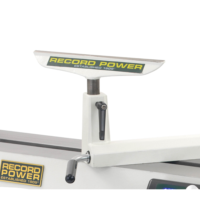 Poggia utensili  per tornio da 8 pollici con gambo da 1 pollice, colore crema, compatibile con torni Coronet Envoy e Regent.