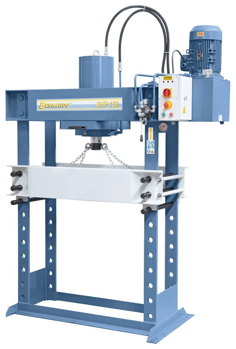 Bernardo BHP 150 – Pressa idraulica con cilindro scorrevole