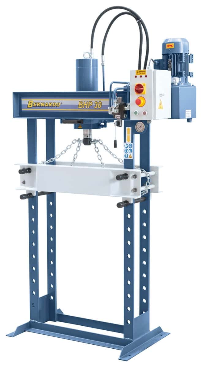 Bernardo BHP 30 – Pressa idraulica con cilindro scorrevole