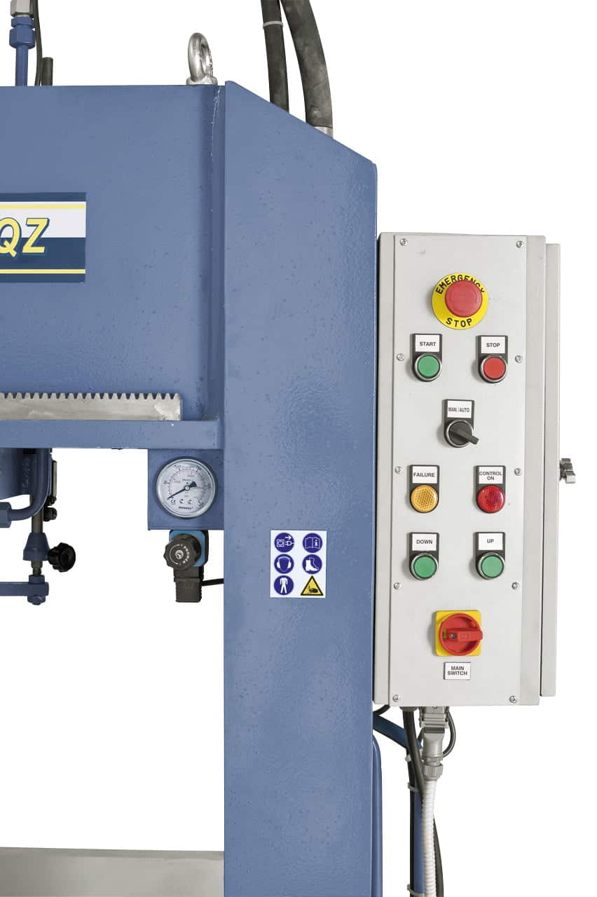 Bernardo BRHP 100 QZ – Pressa idraulica con testa mobile