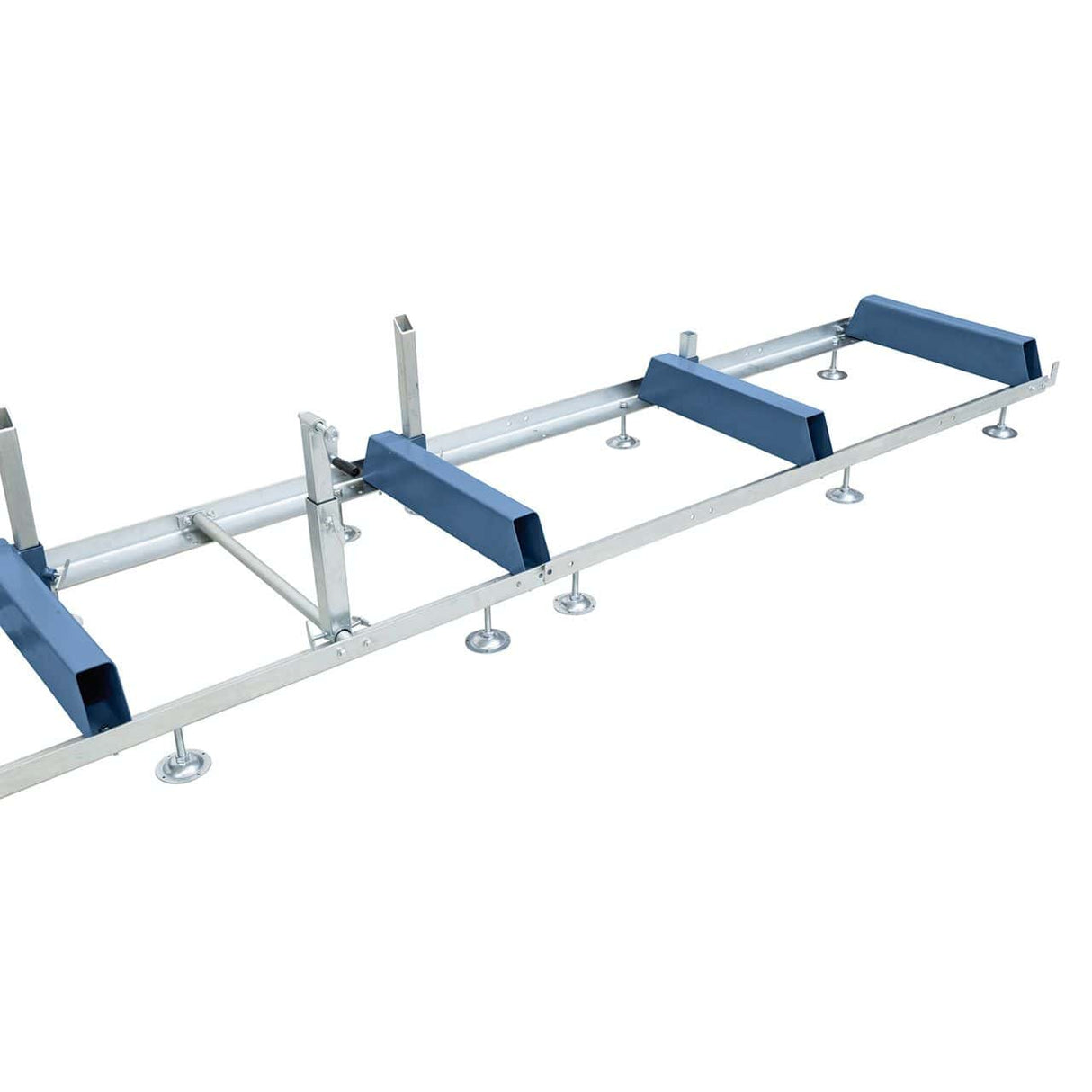 Prolunga Bernardo 1950 mm in acciaio verniciato, compatibile con BBS 650 B e BBS 650 E, ideale per ampliare la superficie di lavoro e supportare pezzi lunghi con stabilità.