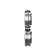 Rulli speciali Typ A3 con profilo da 3/8" installati su MSM 300 C per realizzare cordonature precise su lamiera.