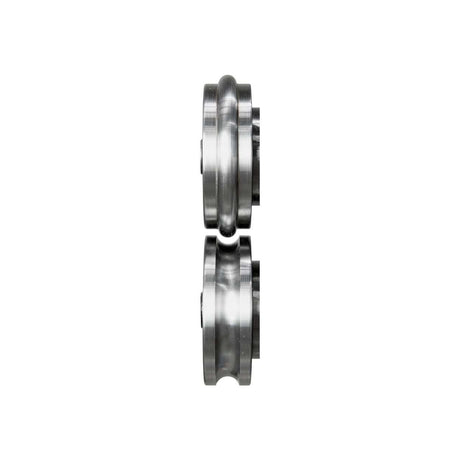 Rulli speciali Typ A4 con profilo da 1/2" installati su MSM 300 C per realizzare cordonature precise e marcate su lamiera.