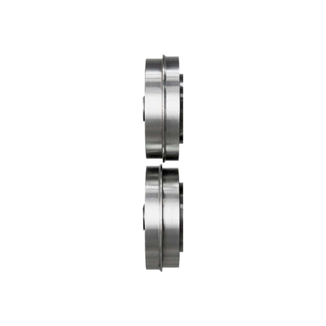 Rulli speciali Typ A8 con profilo flangia 1/2" installati su MSM 300 C per realizzare bordature rialzate e precise su lamiera.