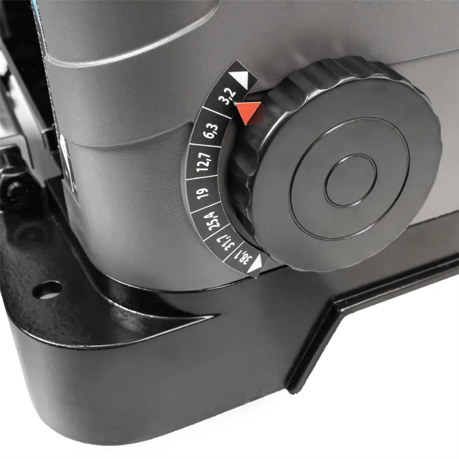 Pialla a spessore portatile IGM PS33 – testata a spirale 36 inserti HW