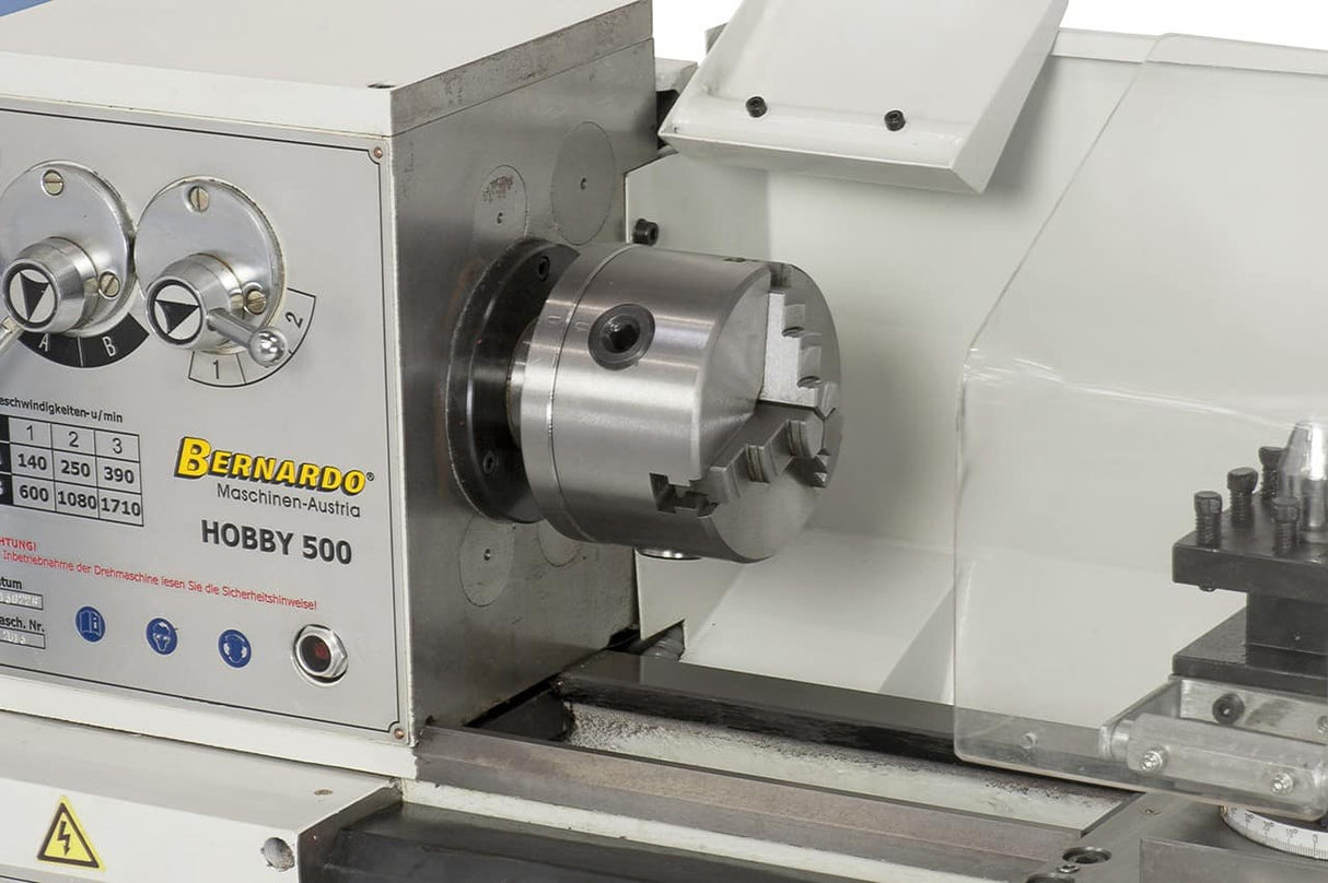 Bernardo Hobby 500 – Tornio da banco robusto e compatto 230 V