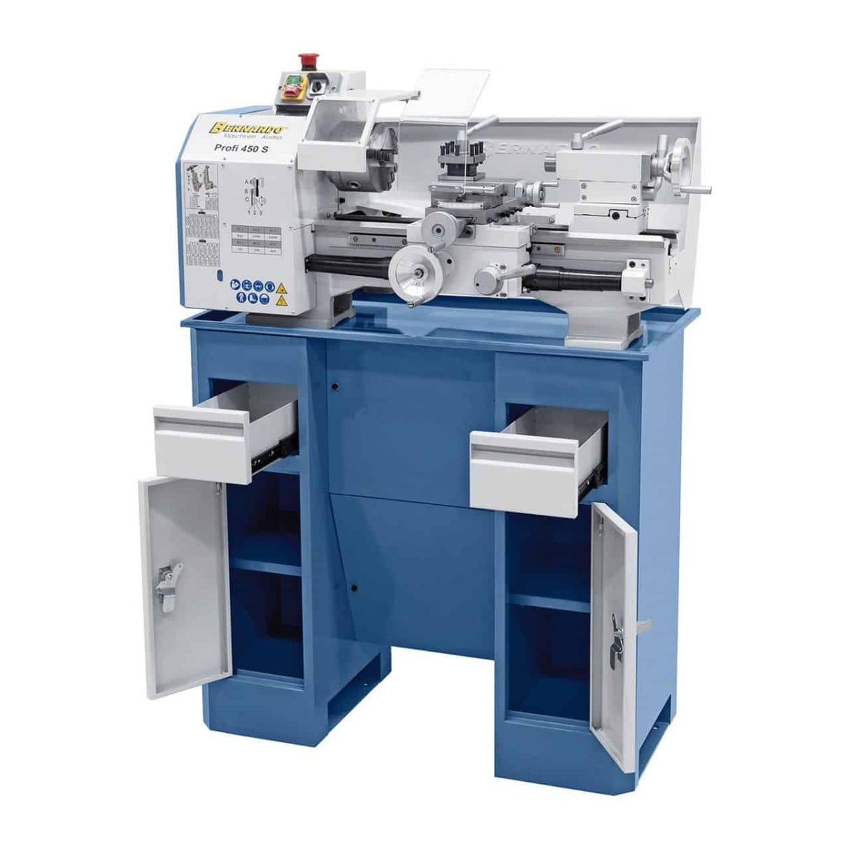 Bernardo Profi 450 S – Tornio da banco robusto e compatto 230 V