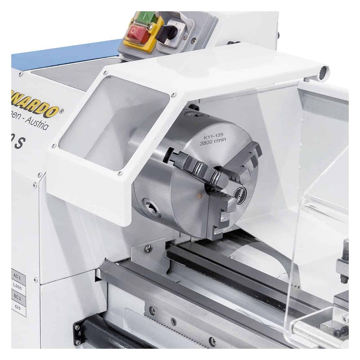 Bernardo Profi 450 S – Tornio da banco robusto e compatto 230 V