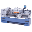 Tornio Bernardo Solid 460 x 1500 Pro con altezza punte 230 mm, passaggio barra 80 mm e visualizzatore digitale a 3 assi incluso.