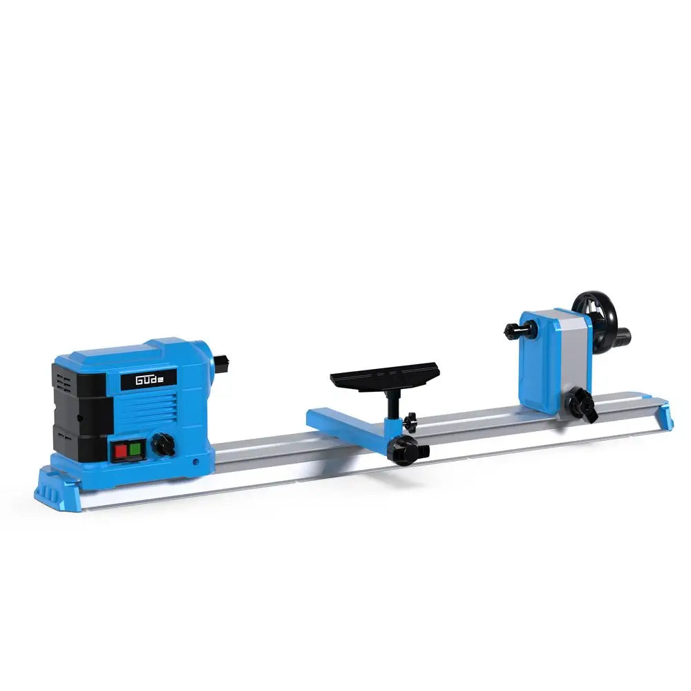 Güde GDM 600 – Tornio per legno compatto da 550 W con velocità variabile, mandrino filettato M18×2.5 mm e struttura in acciaio/alluminio, ideale per lavori di precisione e hobbistica.