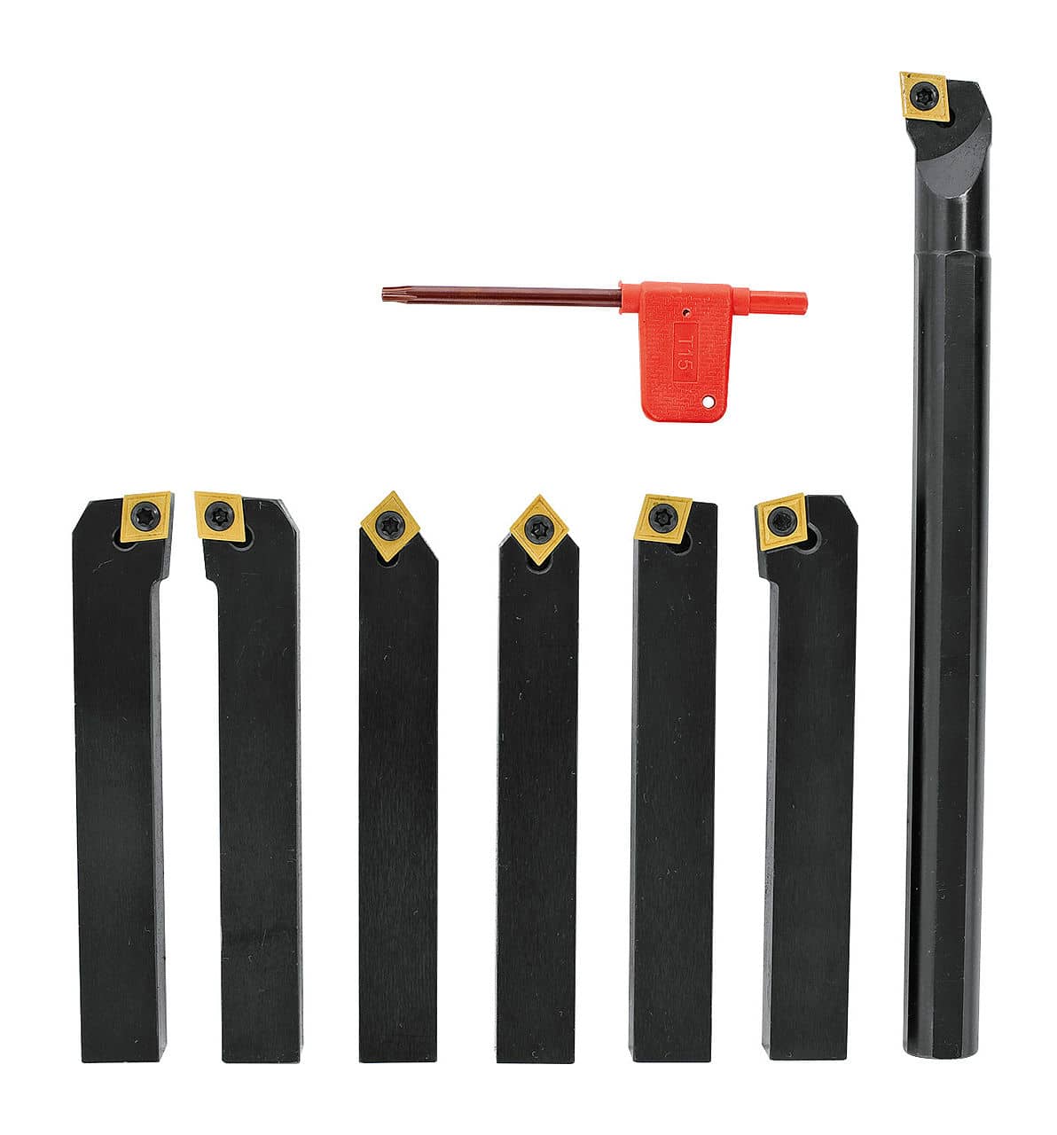 Utensile da tornio 6 pezzi, 16 mm