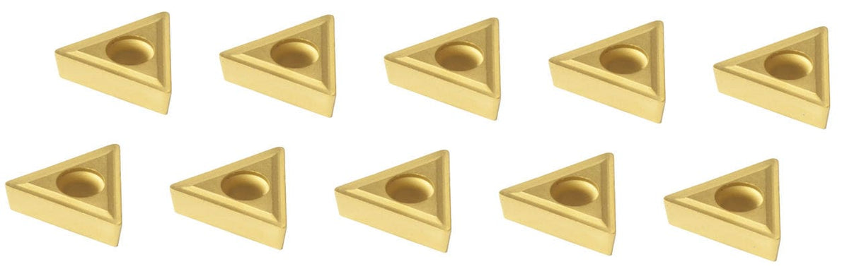 kit Placchette amovibili HM (10 pezzi) per Utensile da tornio 10 / 12 / 16 mm