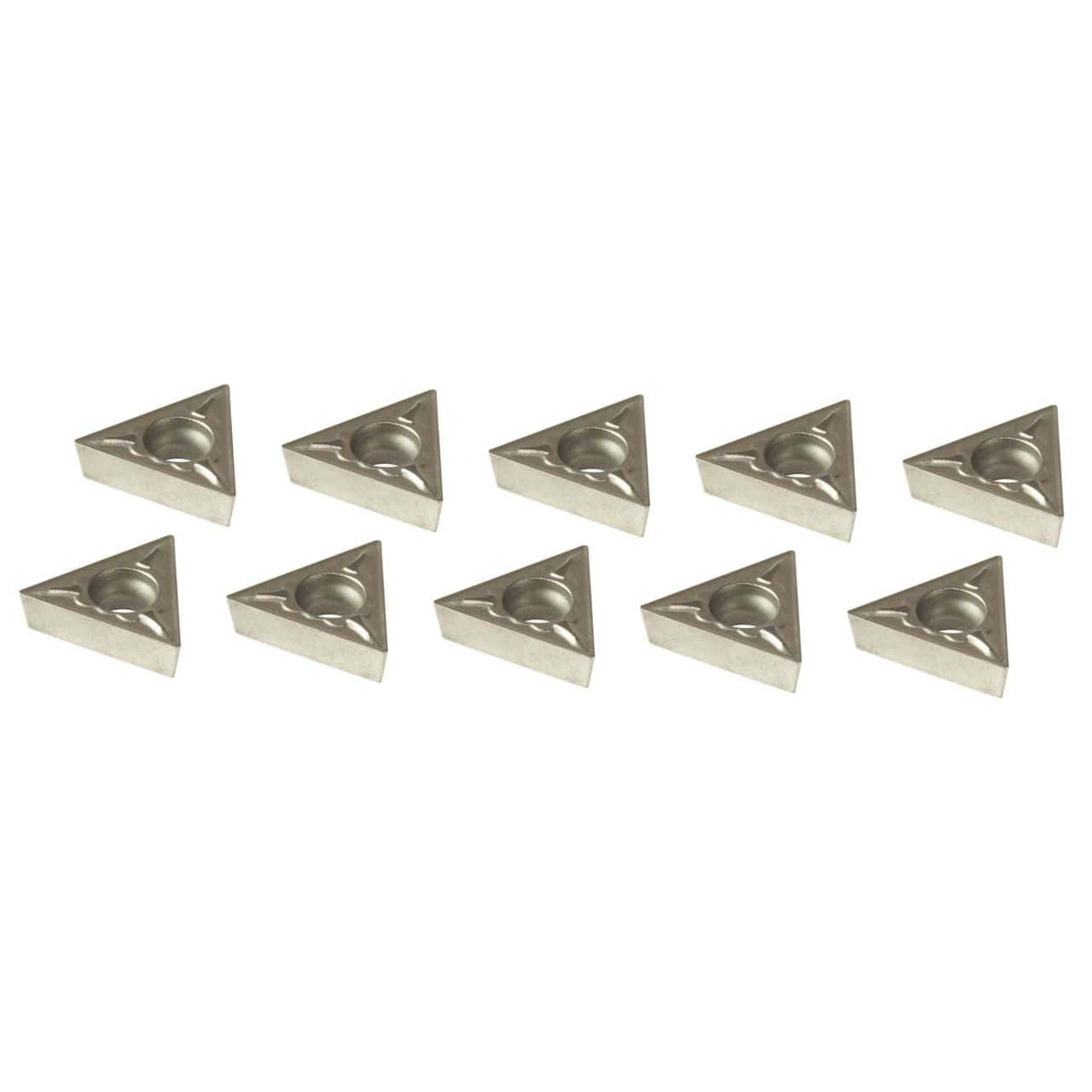 kit inserti intercambiabili HM (10 pezzi) per utensile da tornio 16 mm