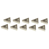 kit inserti intercambiabili HM (10 pezzi) per utensile da tornio 16 mm