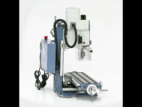 Bernardo Trapano-fresatrice KF 26 L Top con DRO a 3 assi DT 40