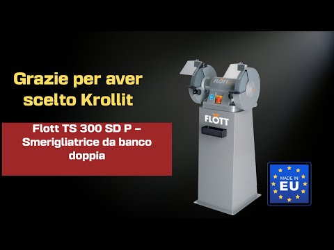 Flott TS 300 SD P – Smerigliatrice da banco doppia