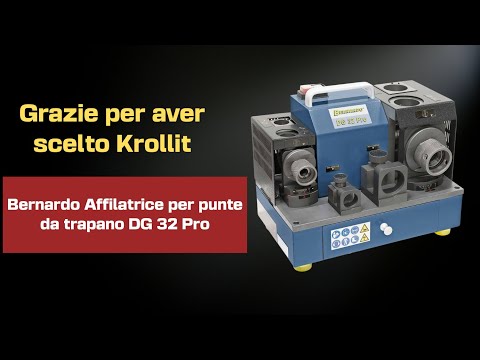 Bernardo Affilatrice per punte da trapano DG 32 Pro
