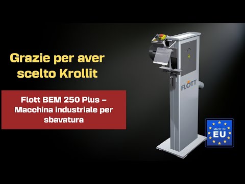 Flott BEM 250 Plus – Macchina industriale per sbavatura