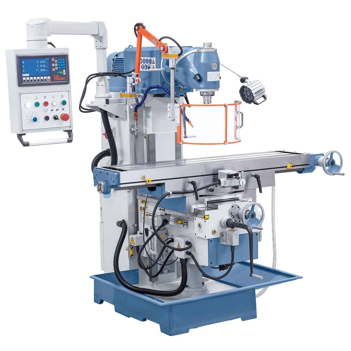 Bernardo Fresatrice Universale  UWF 110 Servo con DRO a 3 assi